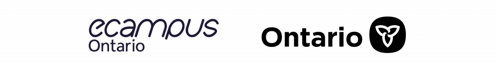 logos eCampusOntario et Gouvernement de l'Ontario