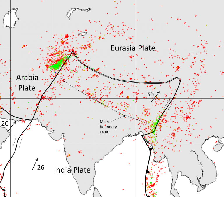 11.2 Earthquakes and Plate Tectonics – Physical Geology