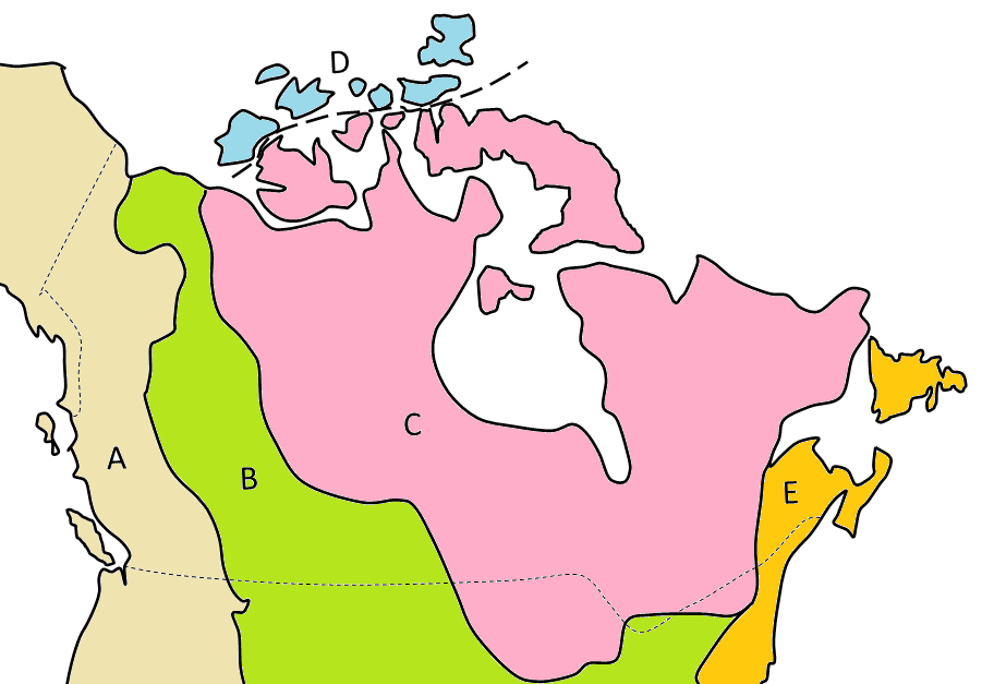 five-main-geological-regions-of-Canada