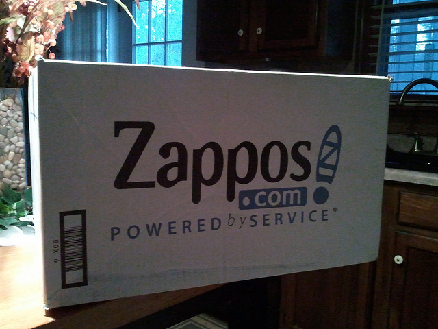 A box from Zappos!