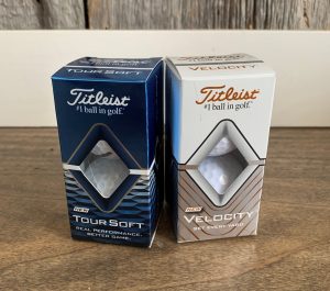 golf balls in packaging