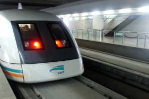 The Shanghai Maglev Train itself, maglevving.