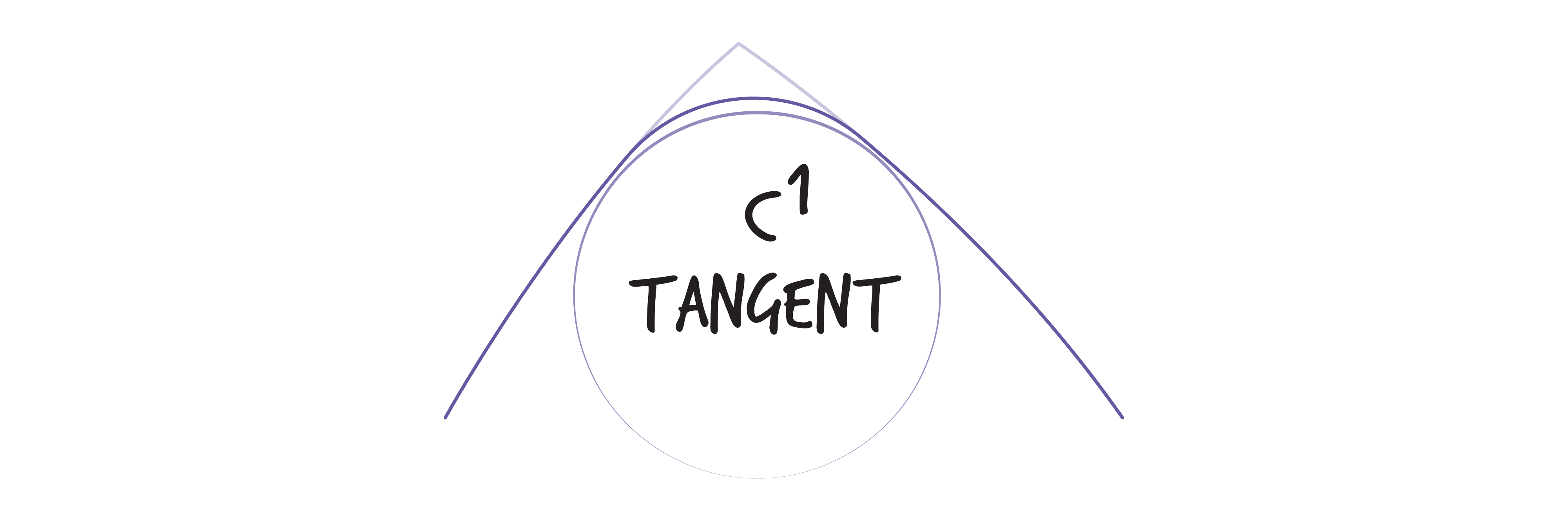 This illustration shows C1 tangent, as shown in the text of the image. The line where the horizontal line meets the vertical line is tangental to each surface.