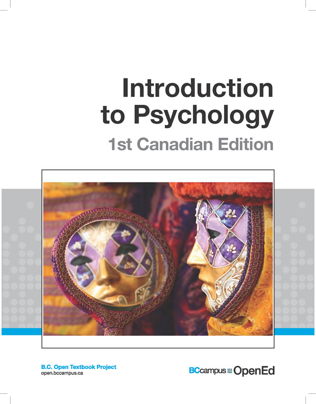 Cover image for Introduction to Psychology - 1st Canadian Edition
