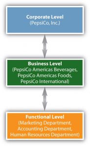 Strategic Planning Levels in an Organization: Corporate Level, Business Level, Functional Level