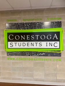 Conestoga Students Inc sign