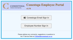 Conestoga Employee Portal