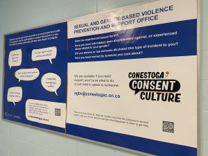 Sexual and Gender-based violence prevention and support office sgbv@conestogac.on.ca