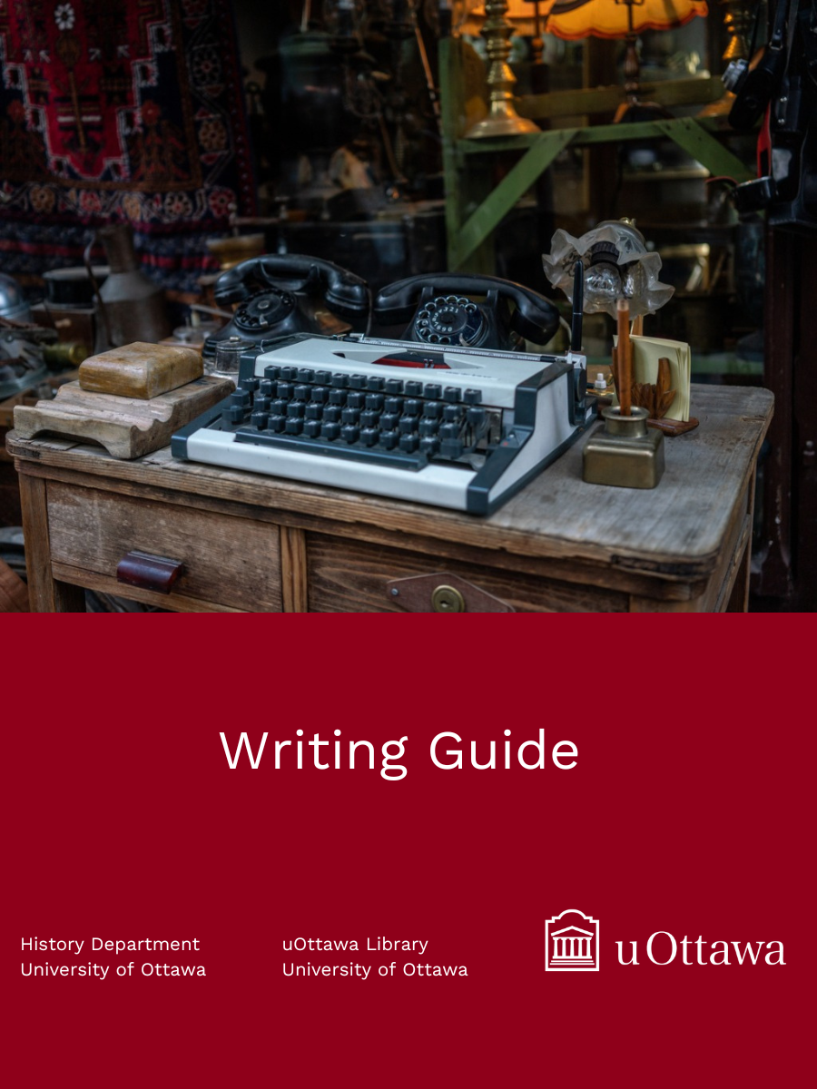 Cover image for Writing Guide for Students of History