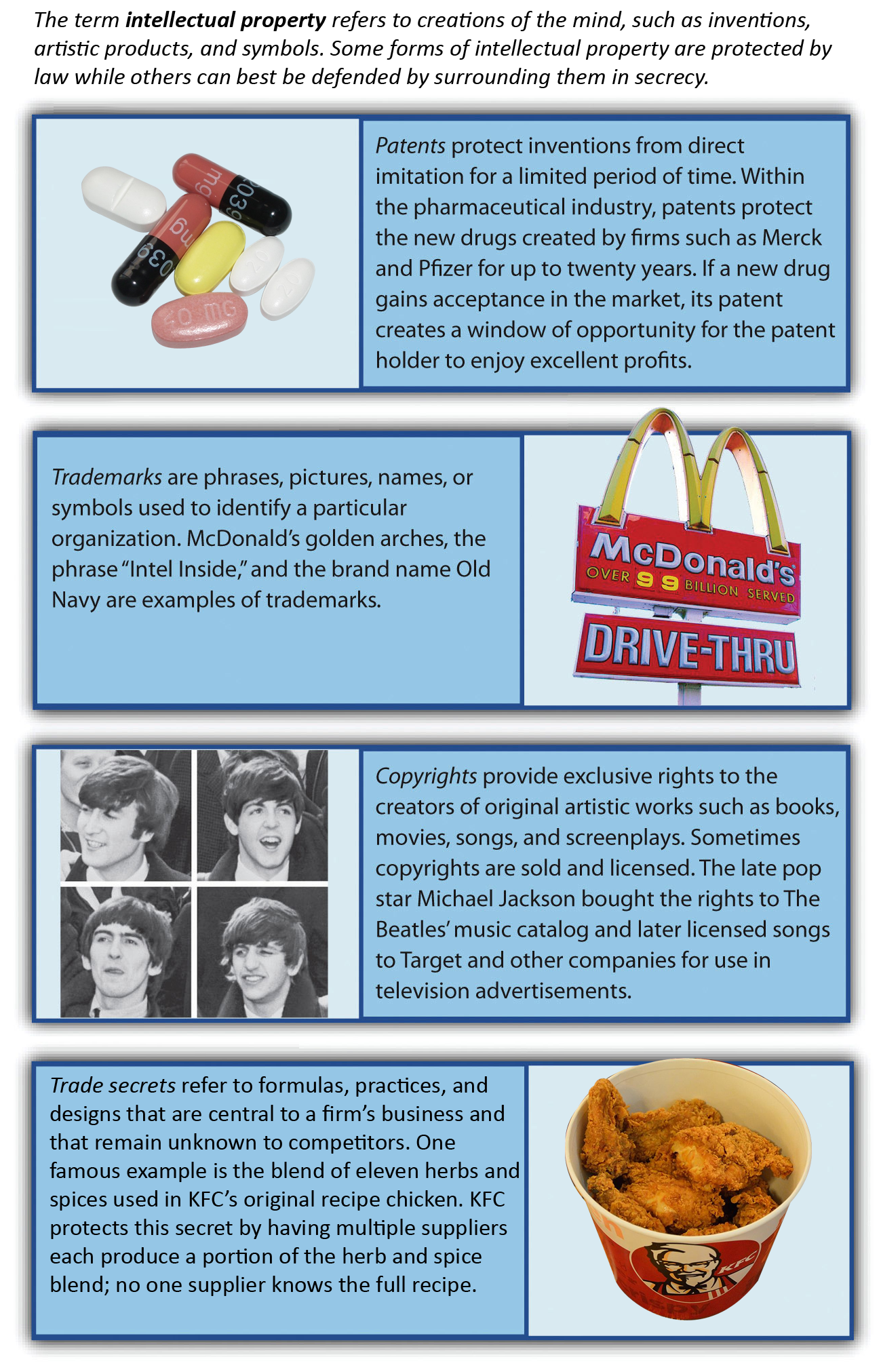 Figure 4-8: Types of Intellectual Property