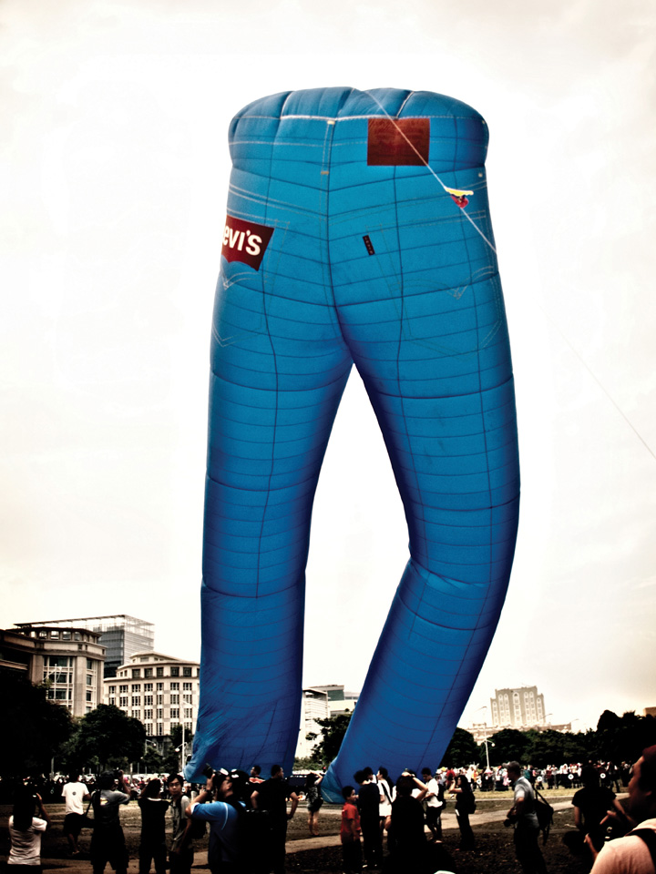Levi's Jeans Hot Air Balloon