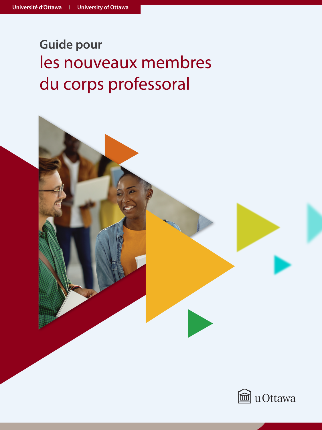 Page couverture de Guide pour les nouveaux membres du corps professoral