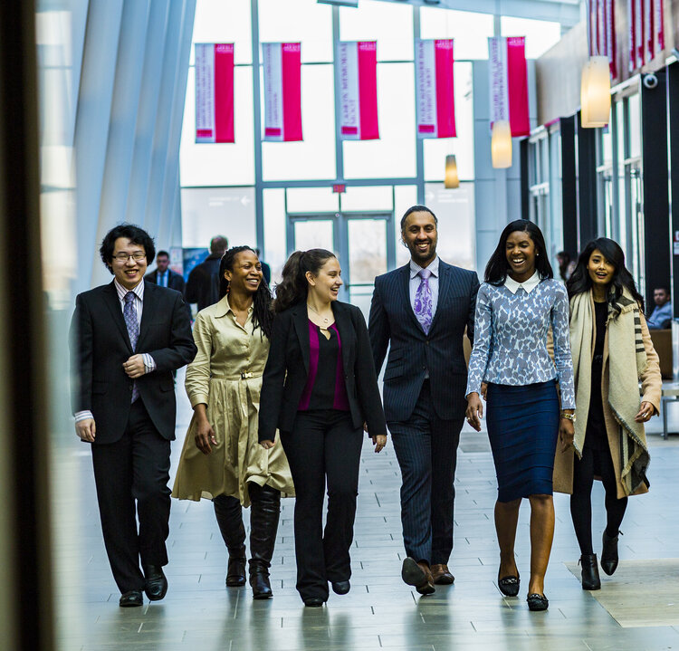 Group of people walking