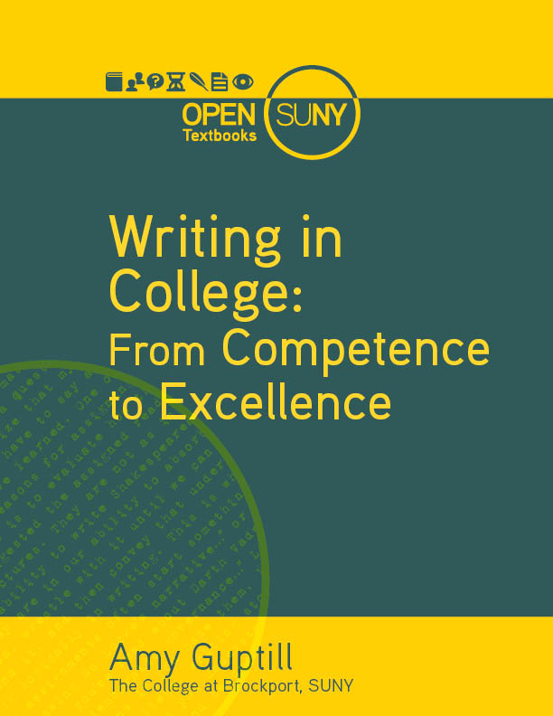 Cover image for Writing in College