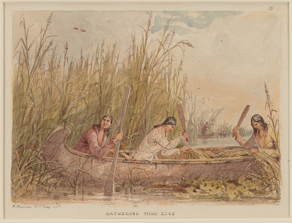 Native American Lacrosse Game, 1855 by Granger