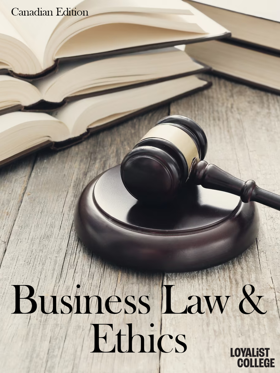 Cover image for Business Law and Ethics Canadian Edition