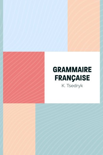 Page couverture de Grammaire française