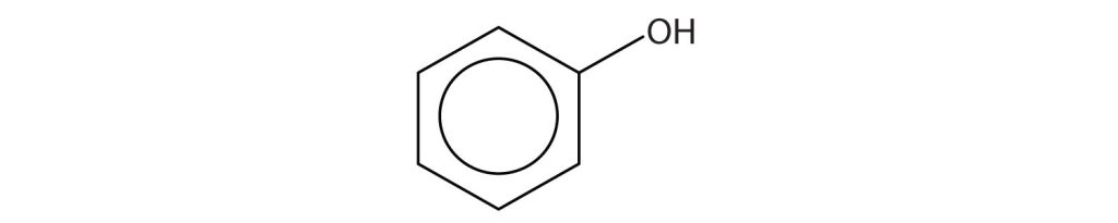 a phenol structure