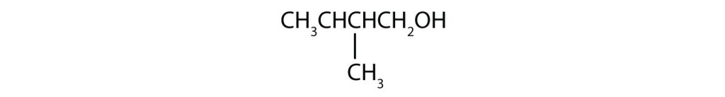 From left to right, there are four carbons on the alkane straight chain with a methyl group on carbon 3 as well as a hydroxyl group on carbon 4. 