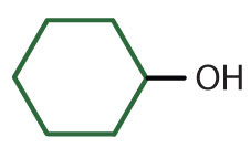 A structure of cyclohexanol