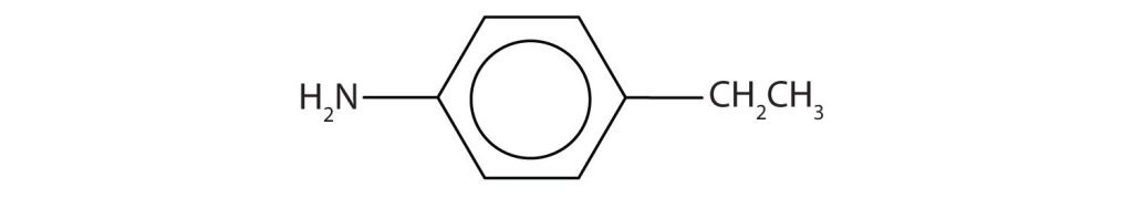 A heterocyclic compound with an NH2 attached to the first carbon in the ring and an ethyl group attached to the fourth carbon in the ring.
