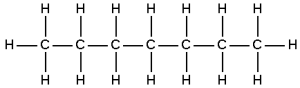 a 7 carbon chain
