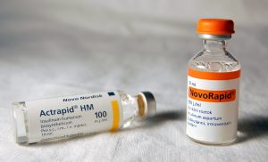 An image showing a vial of insulin
