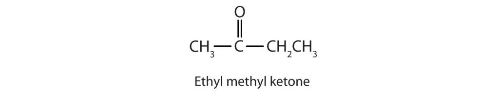 structure of ethyl methyl ketone
