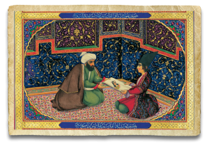 Shahrazad and King Shahrayar