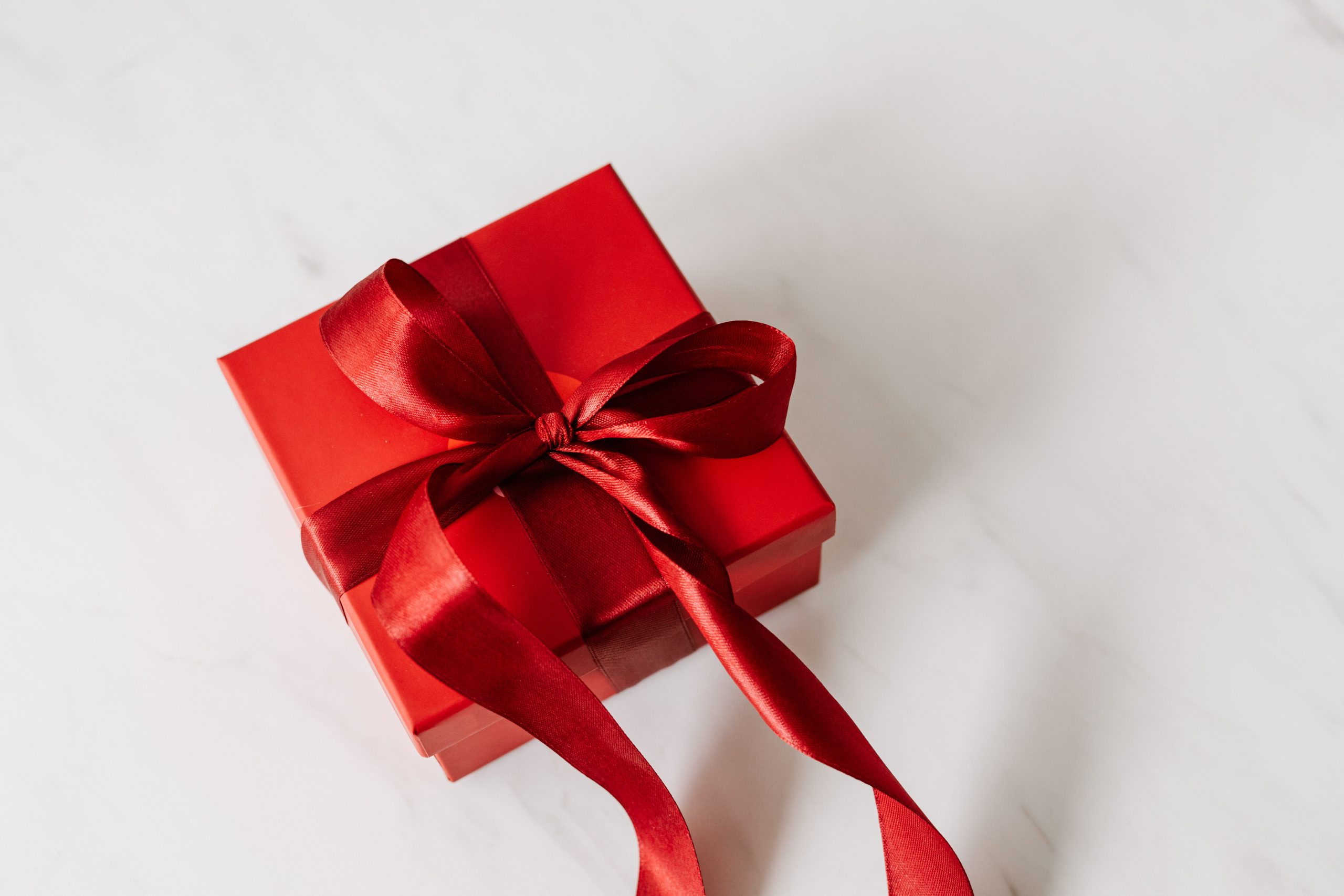 a red giftbox