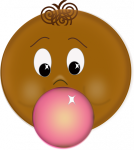 https://pixabay.com/en/bubblegum-face-blow-boy-brown-154057/