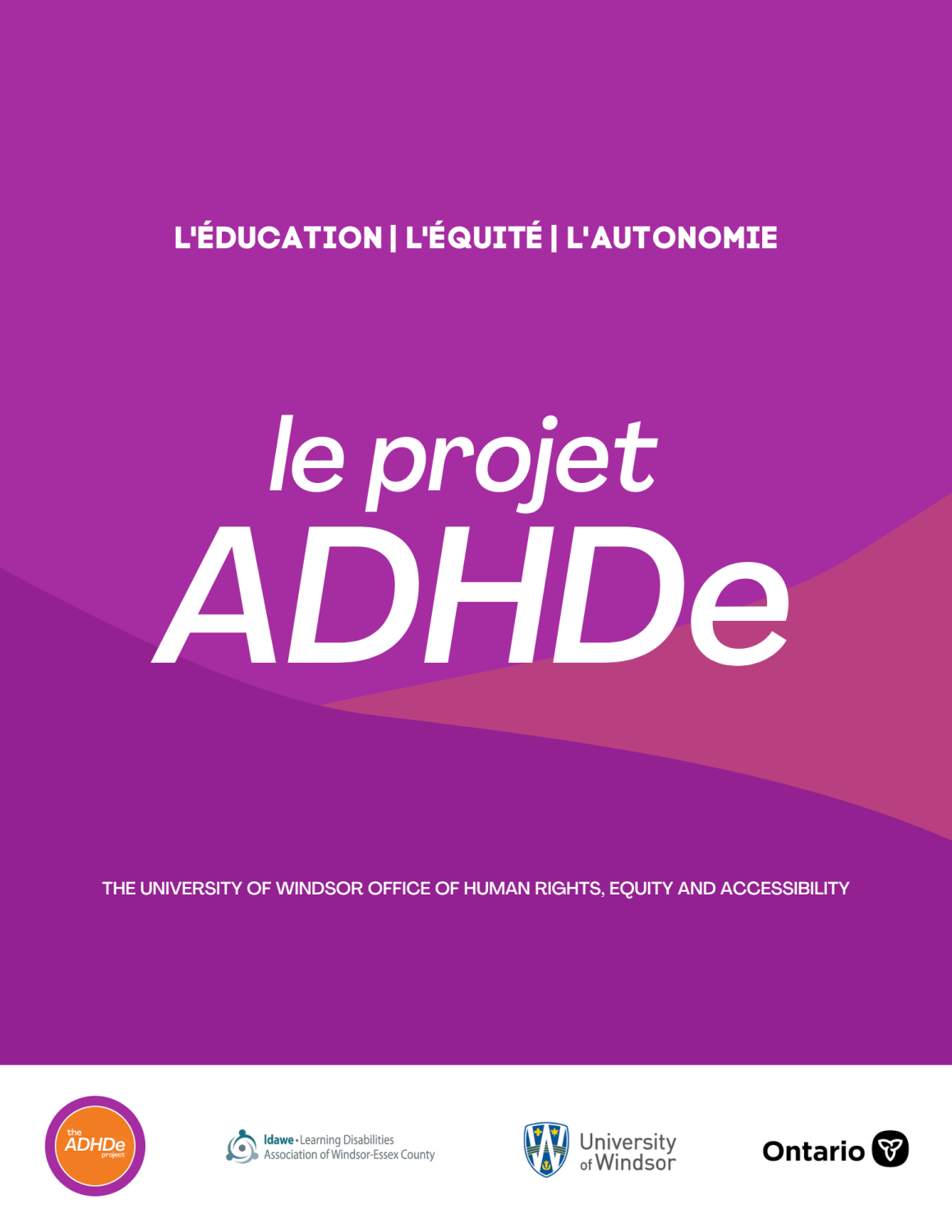 Cover image for le projet ADHDe