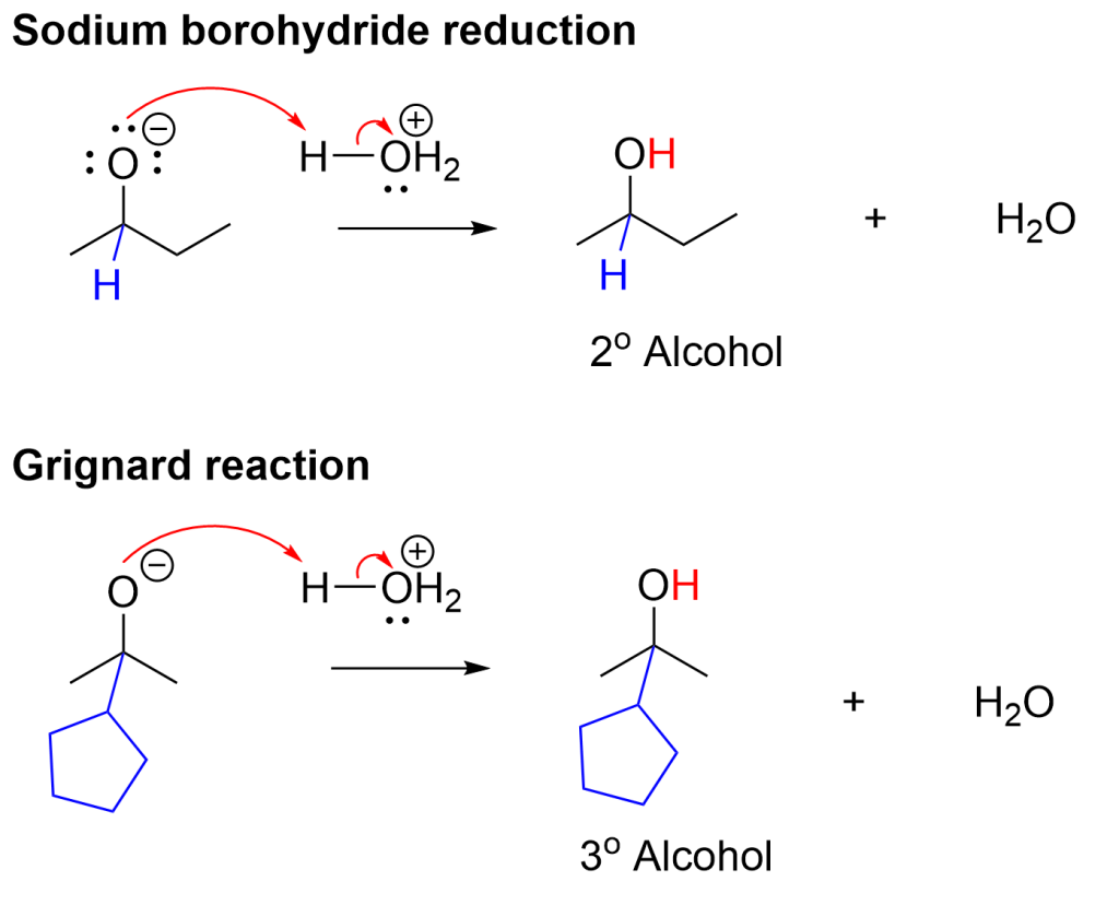 3.4.3 – Comparing Sodium Borohydride Reductions and Grignard Reactions ...