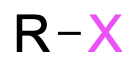 An “R-X”, with the X in pink.