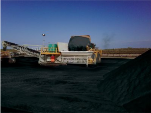Photograph of coal