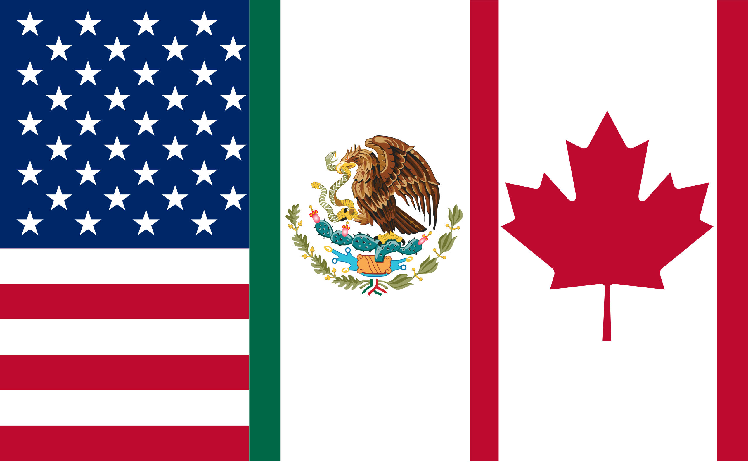 Flag of the North American Free Trade Agreement