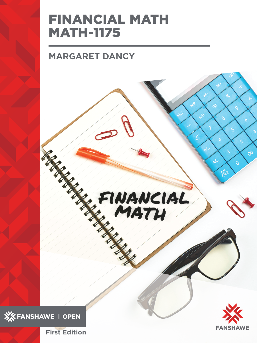 Cover image for Financial Math - Math 1175