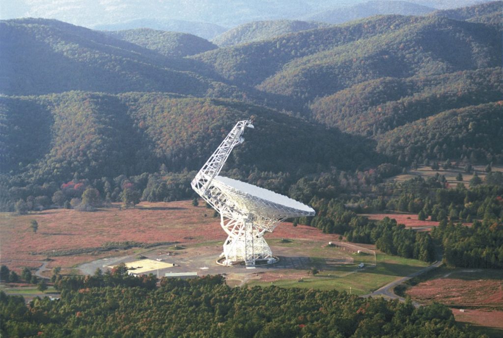 The Robert C. Byrd Green Bank Radio Telescope (GBT)