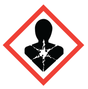 WHMIS health hazard symbol