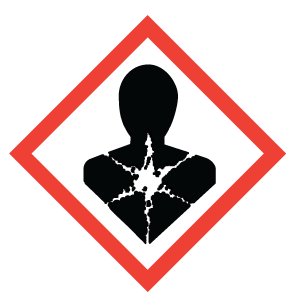 WHMIS health hazard symbol