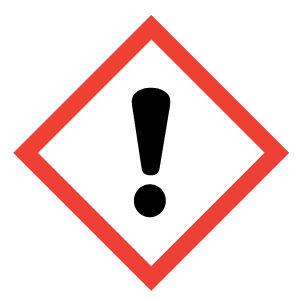 WHMIS symbol for an irritant