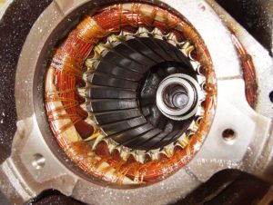 An image of a stator