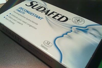 A box of Sudafed.