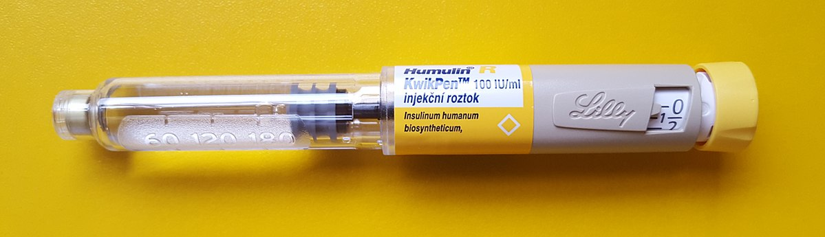 Photo showing Humulin KwikPen