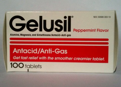 Photo of Gelusil package