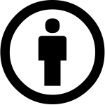 Creative Commons Attribution Symbol.