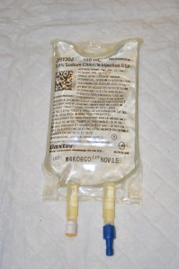 Sterile IV solution