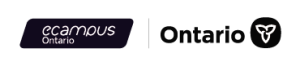 Le logo d'eCampusOntario et le logo de la province de l'Ontario