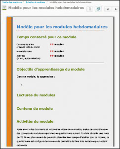 Capture d’écran de la maquette de la structure de module de Moira dans le SGA