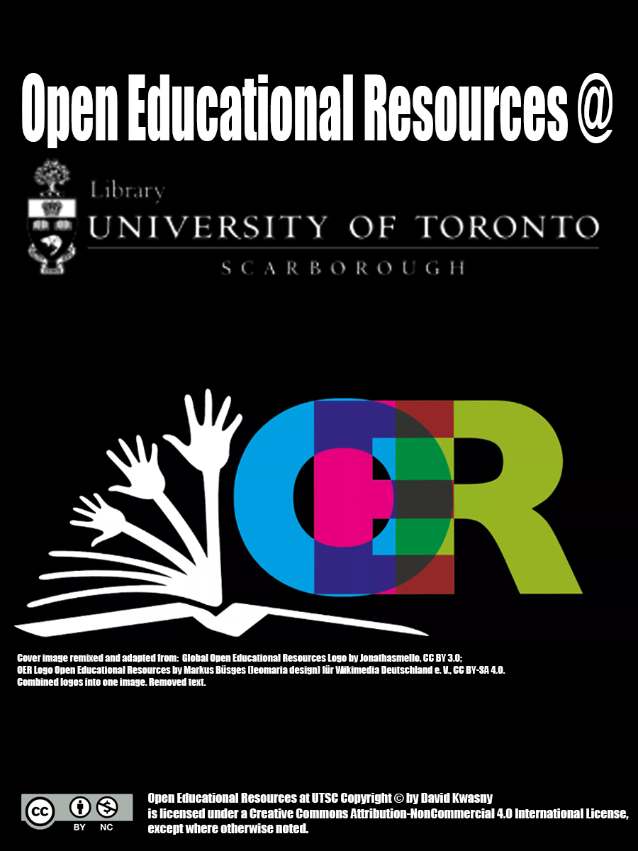 Cover image for Open Educational Resources at UTSC